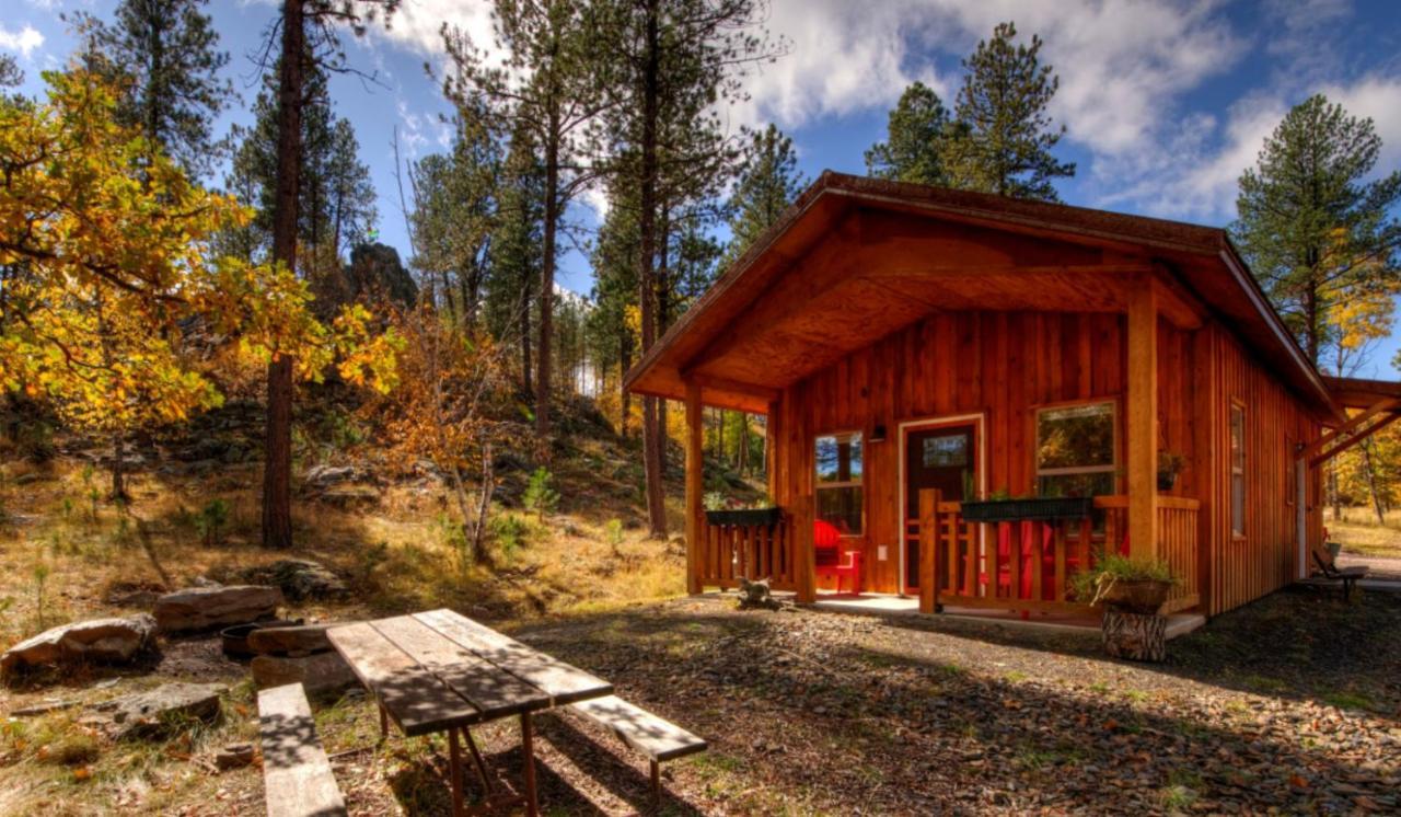 奇斯顿Yak Ridge Cabins And Farmstead By Mount Rushmore别墅 外观 照片